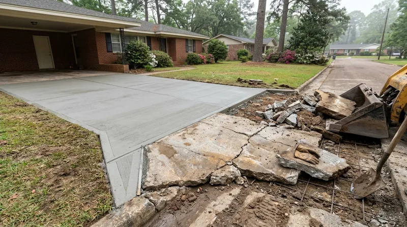 Concrete Removal & Replacement Jackson
