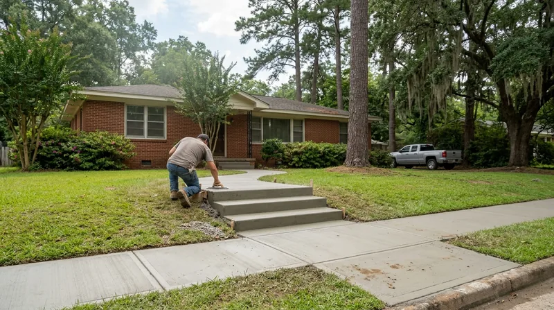 Sidewalks, Walkways & Steps Jackson