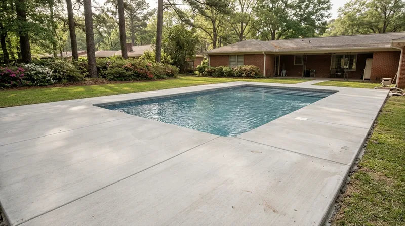 Concrete Pool Decks Jackson